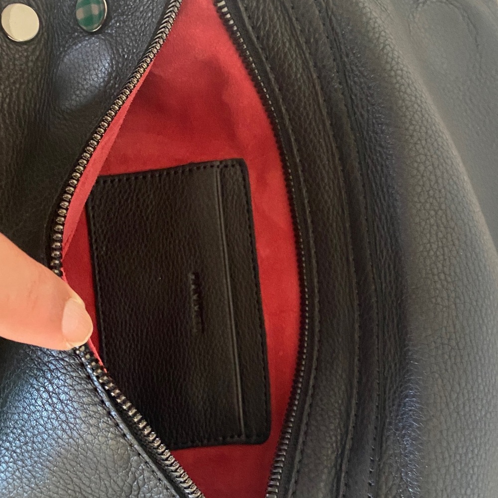 Hammitt VIP Med Red Zip Crossbody Bag - Picture 4 of 13